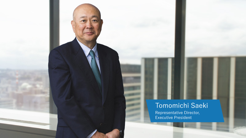 Noriyoshi Ikeda, Founder Chairman<br>
                           Tomomichi Saeki, Representative Director,Executive President